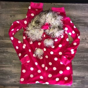 Women’s size small onesie pj’s